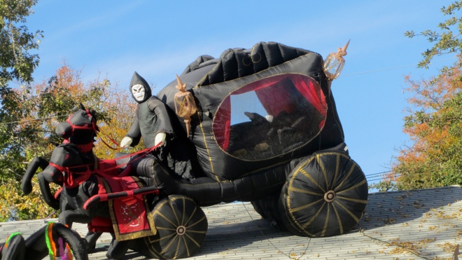 Halloween carriage