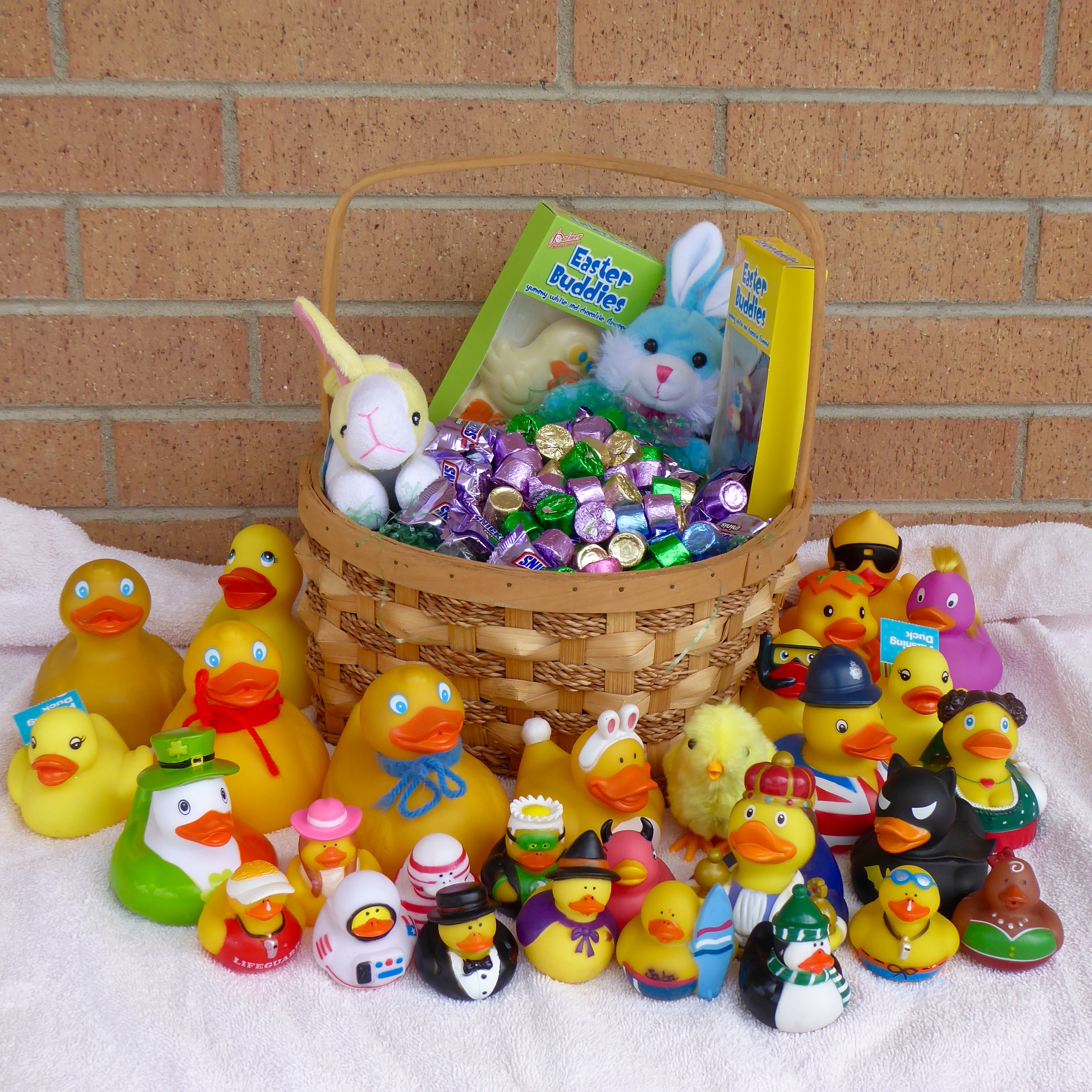 Easter Basket With Toys 3